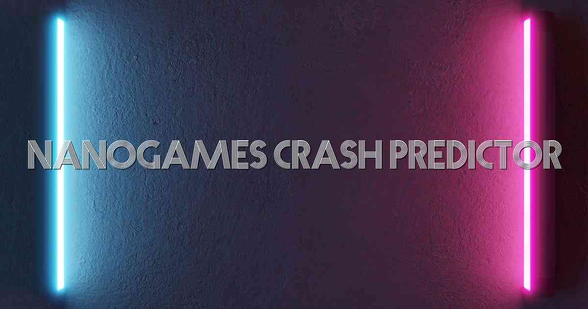 Nanogames Crash Predictor