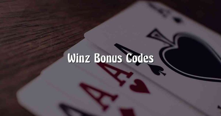 Winz Bonus Codes